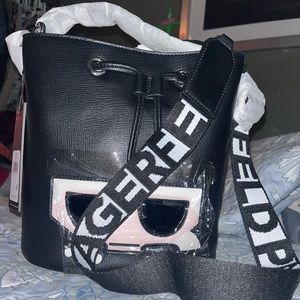 Karl lagerfeld maybelle bucket bag crossbody